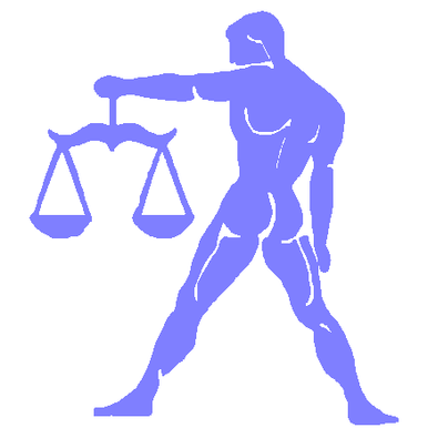 Libra zodiac decal 170