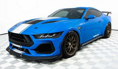 Ford Mustang Shelby Super Snake Grabber Blue car pic sticker