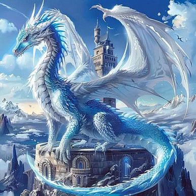 DRAGON AI ART STICKER 5