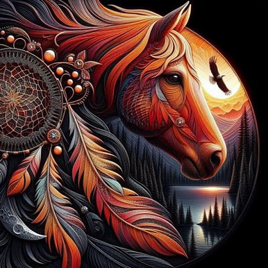 INDIAN AI ART STICKER 17