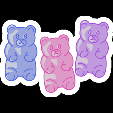 gummy bears candu aticker 66