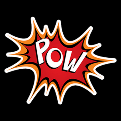 POW batman sticker