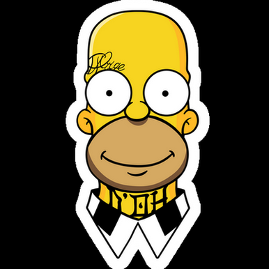 homer simpson gangster