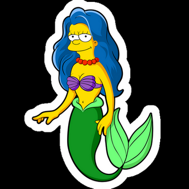 marge simpson ariel