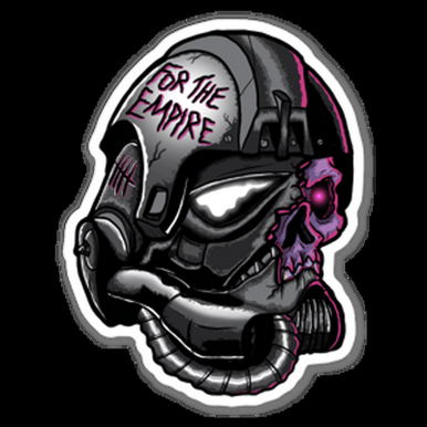 for the empire cartoon sticker