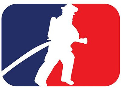 major league firefighter STICKER 3
