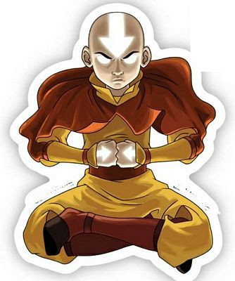 Avatar Last Airbender appa cartoon sticker 66