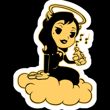 BENDY Cartoon Sticker 02