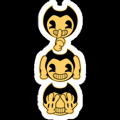 BENDY Cartoon Sticker 47