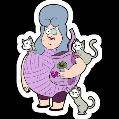 Gravity Falls Cartoon Sticker 16