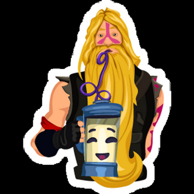 fortnite bunker jonesy skin gamer sticker