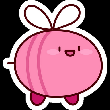 KIRBY Cartoon Sticker 03