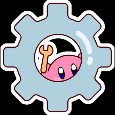 KIRBY Cartoon Sticker 25