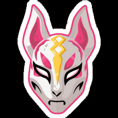 pink panther gamer sticker