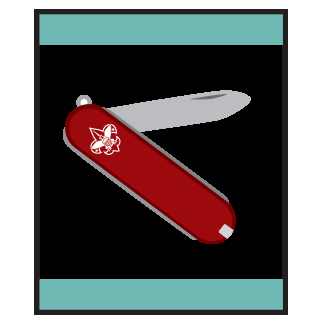 Bear Claws scout sticker