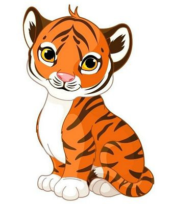 cub scout baby tiger sticker