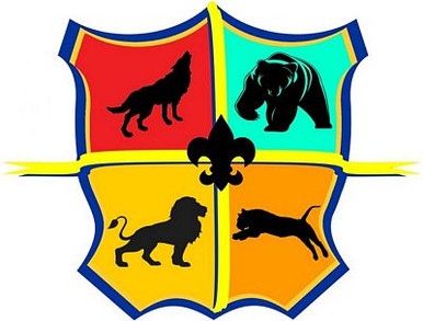 cub scout wizard crest sticker