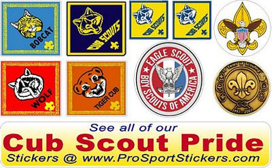 PINEWOOD DERBY scouting decal pack 1