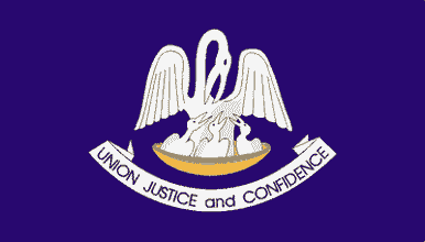louisiana State Flag Sticker