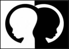 anti racism b&w baby sticker