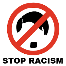 NO stop racism hitler sticker