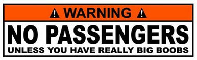 Funny Warning Sticker Set 06