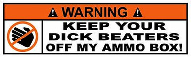 Funny Warning Sticker Set 08
