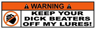 Funny Warning Sticker Set 09