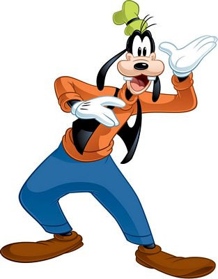 Goofy Vinyl Sticker Decal
