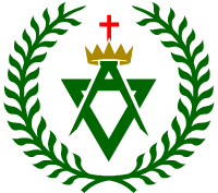 Council of Allied Masonic Degrees Adhesive Window Sticker