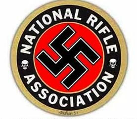 nra swastika sticker