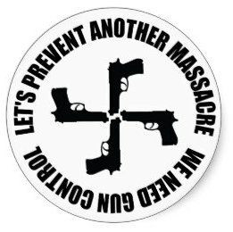 we need gun control sticker