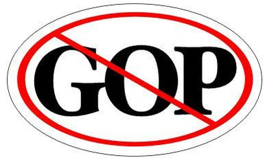 GOP Patriotic Color Decals and Stickers 06