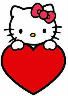 hello k HEART valentine STICKER