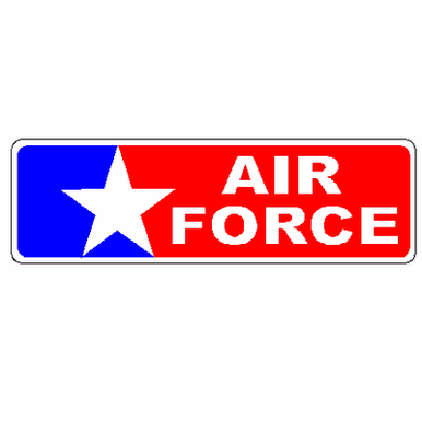 434 Air Force vinyl decal