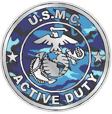 ACTIVE DUTY MILITARY FILLS camo blue