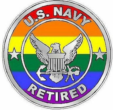 NAVY RETIRED flag pride