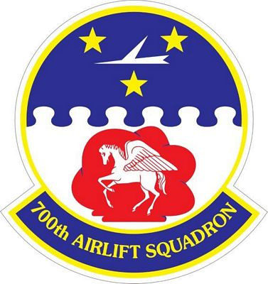 700th Airlift Squad sticker
