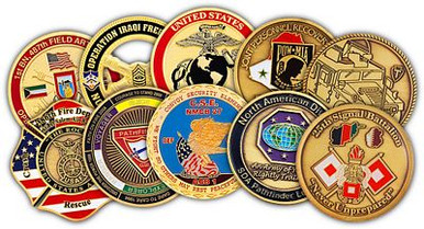 Army Challenge Coins Design Sticker