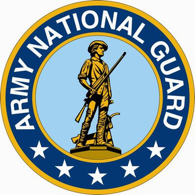 Army National Guard logo Military Sticker
