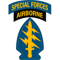 US Army Special Forces Military Sticker