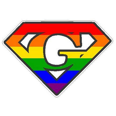 15e Super Gay Decal