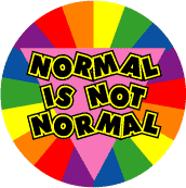 Normal Not Normal LGBT sticker