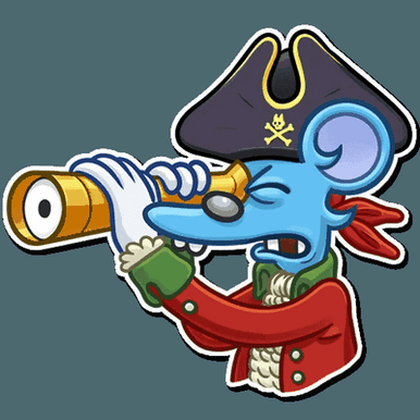 itchy and scratchy funny cartoon sticker 14