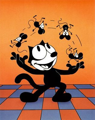 Felix the Cat Digital Diecut Decal Stickers 11