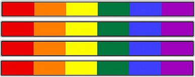 PRIDE STRIPS Set of Four