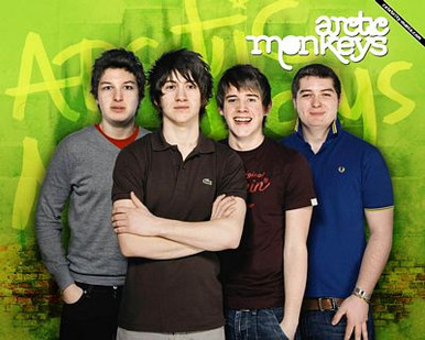 Arctic Monkeys Color Band Sticker