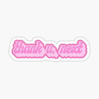 ari grande the next band sticker