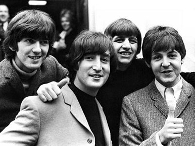 Beatles BAND GROUP STICKER