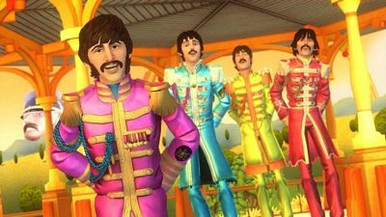 beatles rock band MMT sticker 2